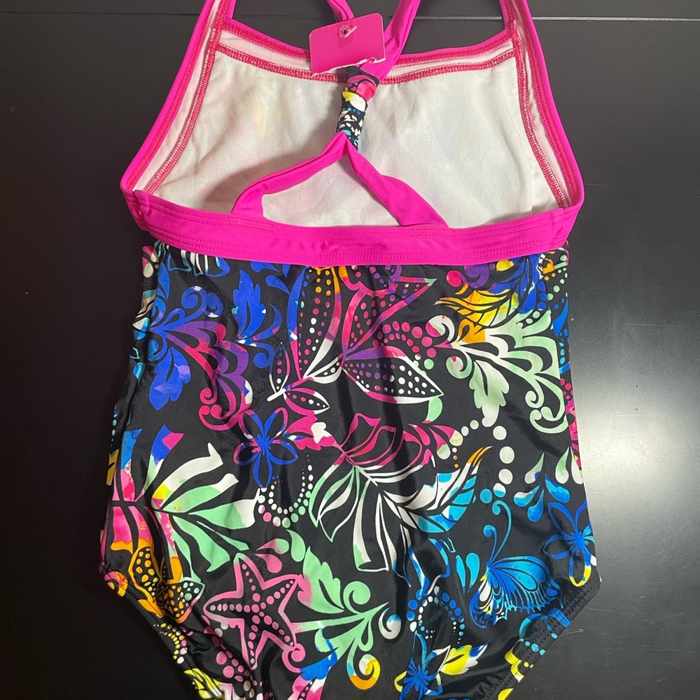 Speedo Floral One Piece - Picture 2 of 4